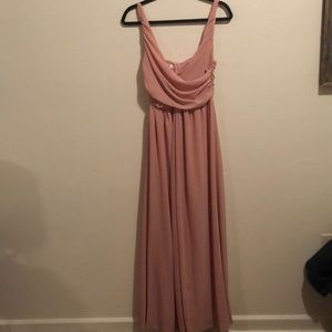 Blush pink gown